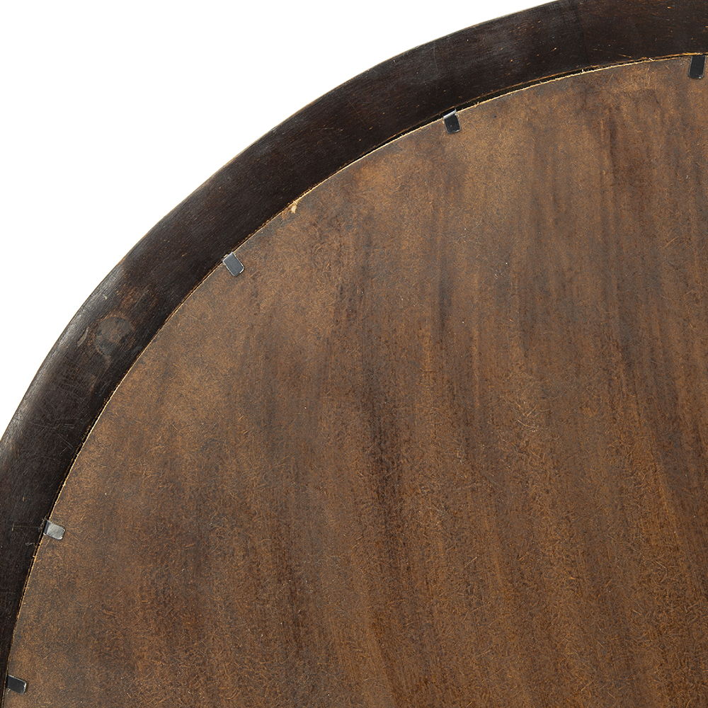 Transitional Mango Wood Wall Mirror with Frame - Multiple Colors, photo 5 of 40