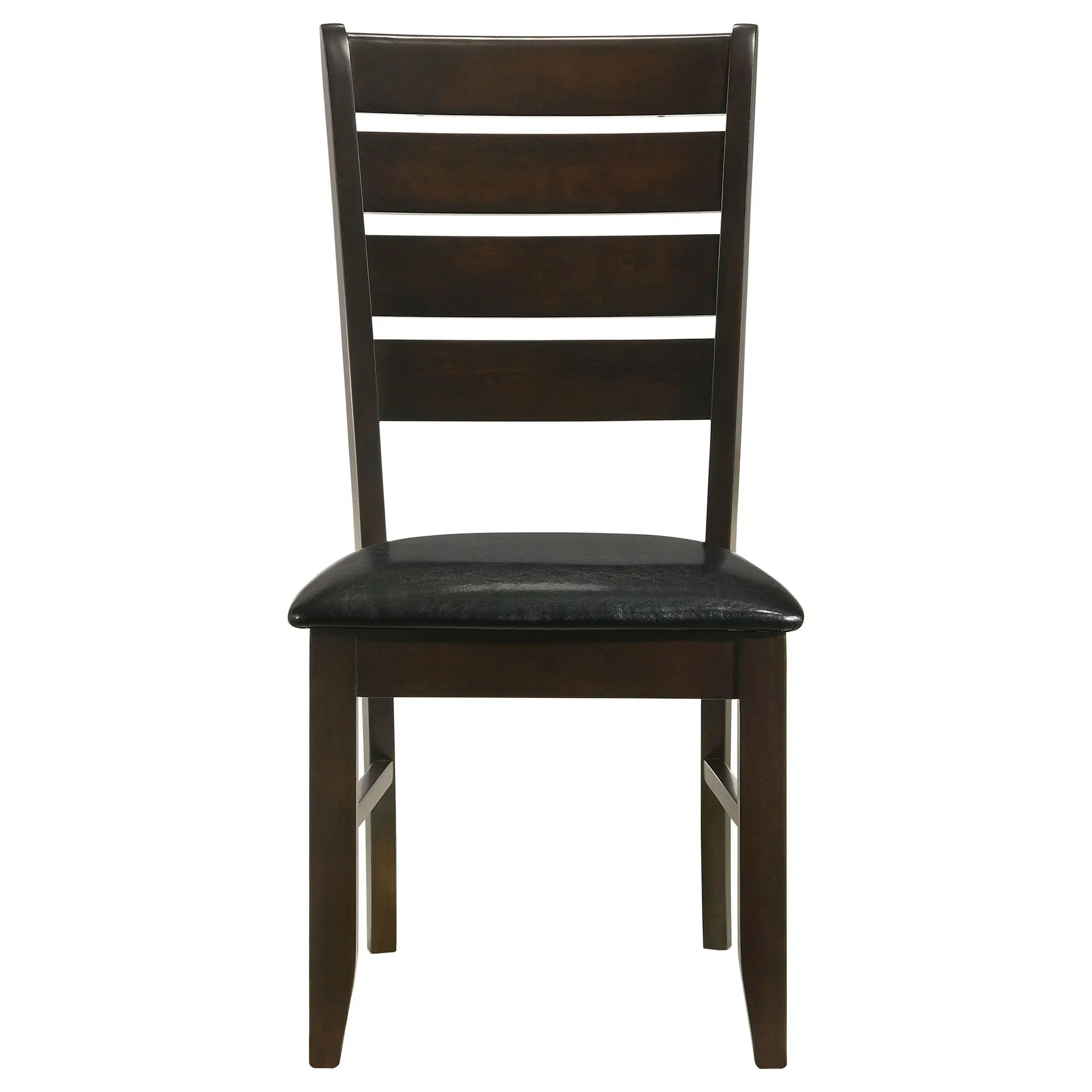 Dalila Wood Dining Side Chair Cappuccino (Set of 2) by Unique Piece Furniture