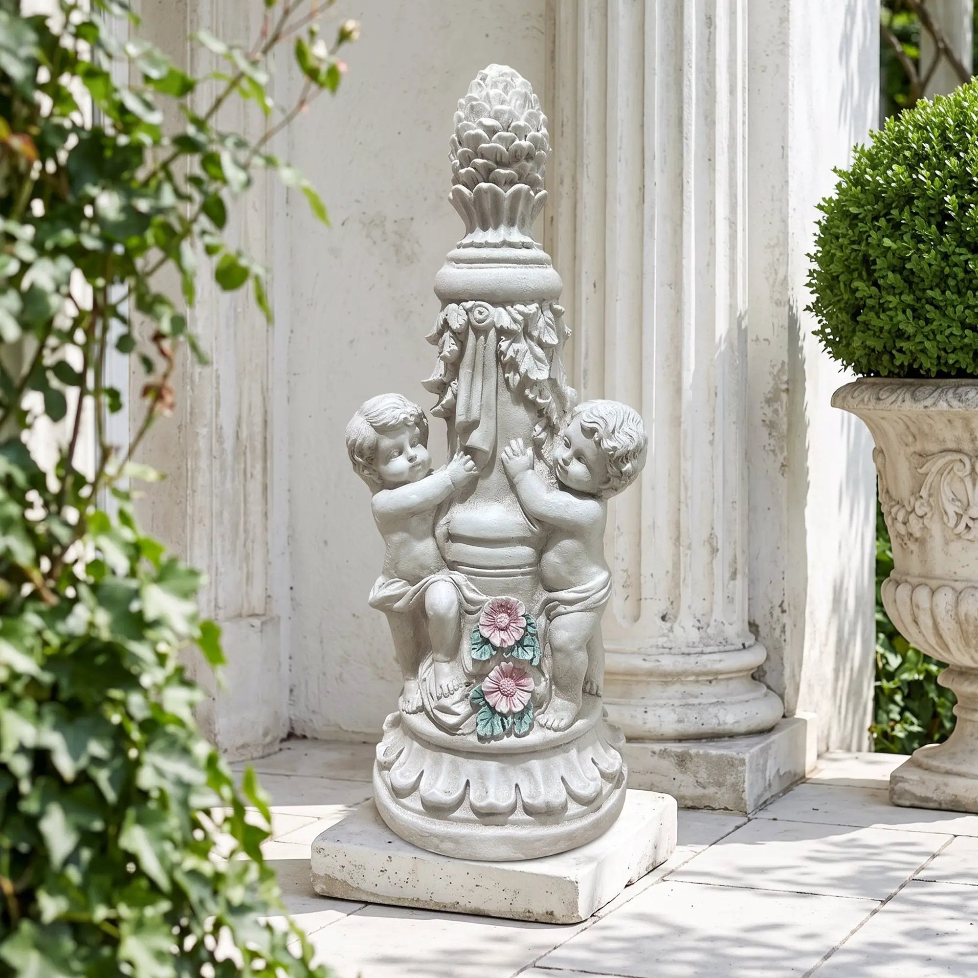 Climbing Children Garden Statues by HouseOfZazla