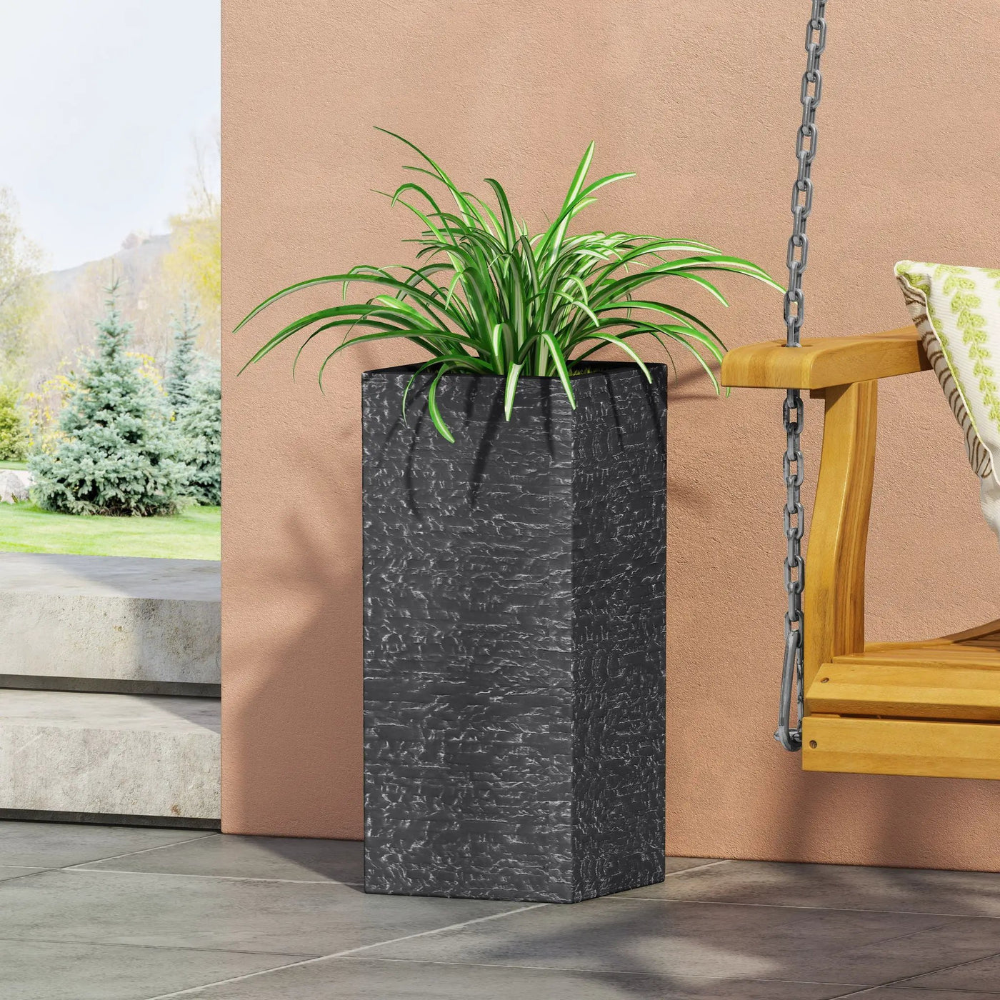 Modern Outdoor Planter by HouseOfZazla