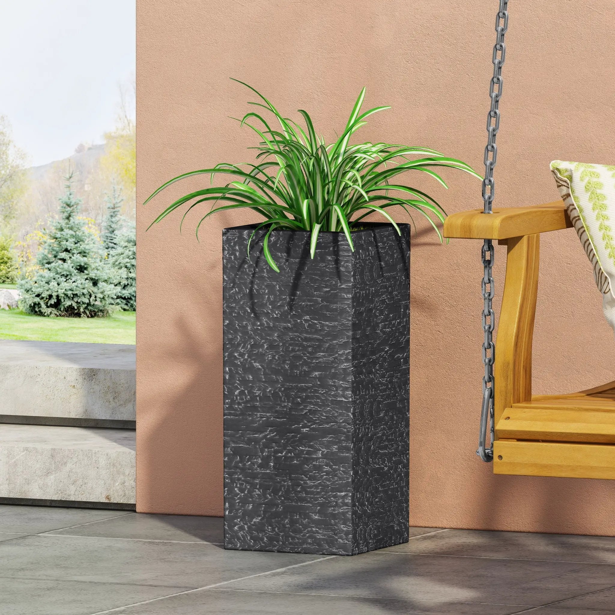 Modern Outdoor Planter by HouseOfZazla