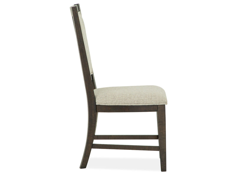 Westley Falls - Step Up Side Chair With Upholstered Seat & Back (Set of 2) - Graphite, photo 2 of 7