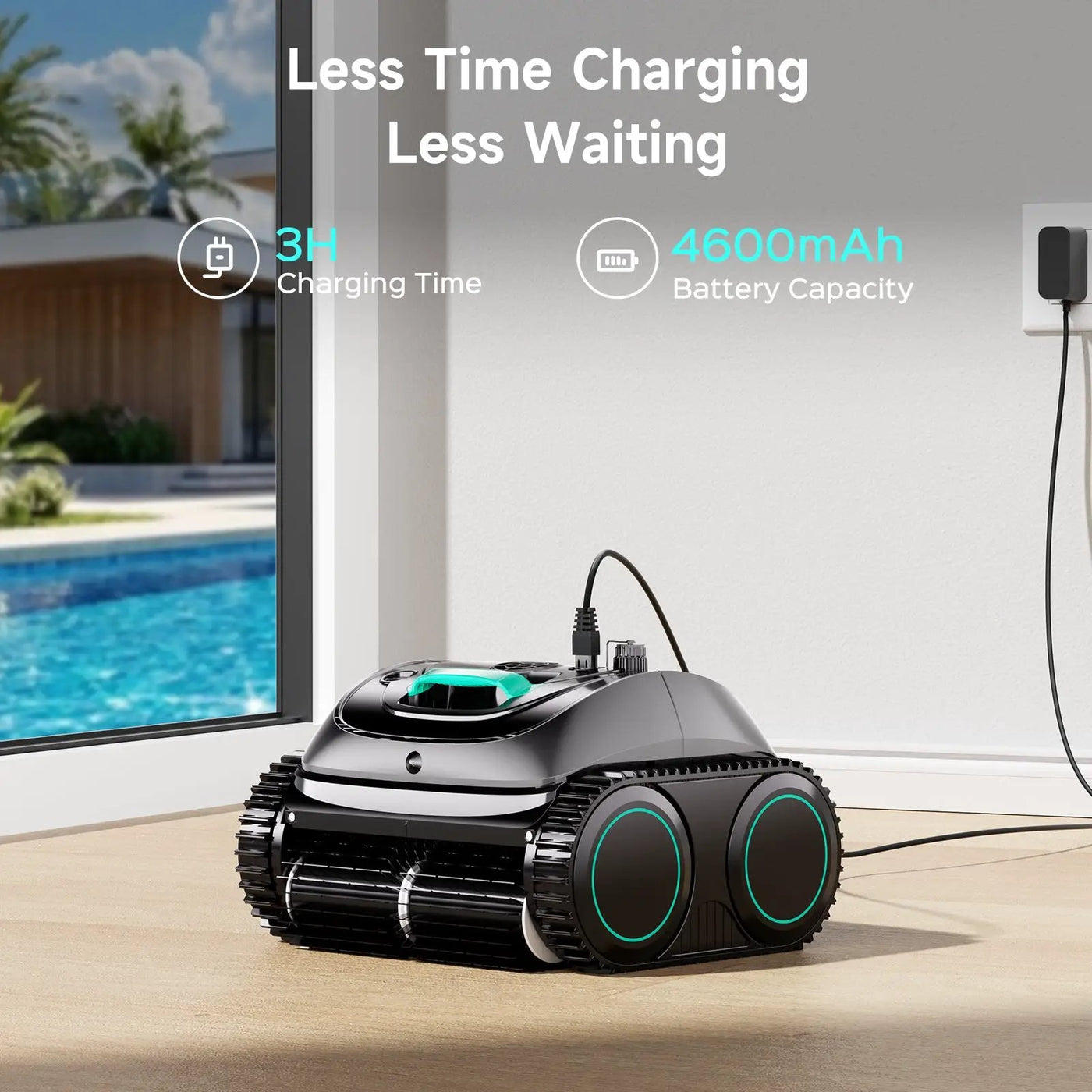 (2026 Upgrade) WYBOT C1 Cordless Robotic Pool Cleaner by WYBOT