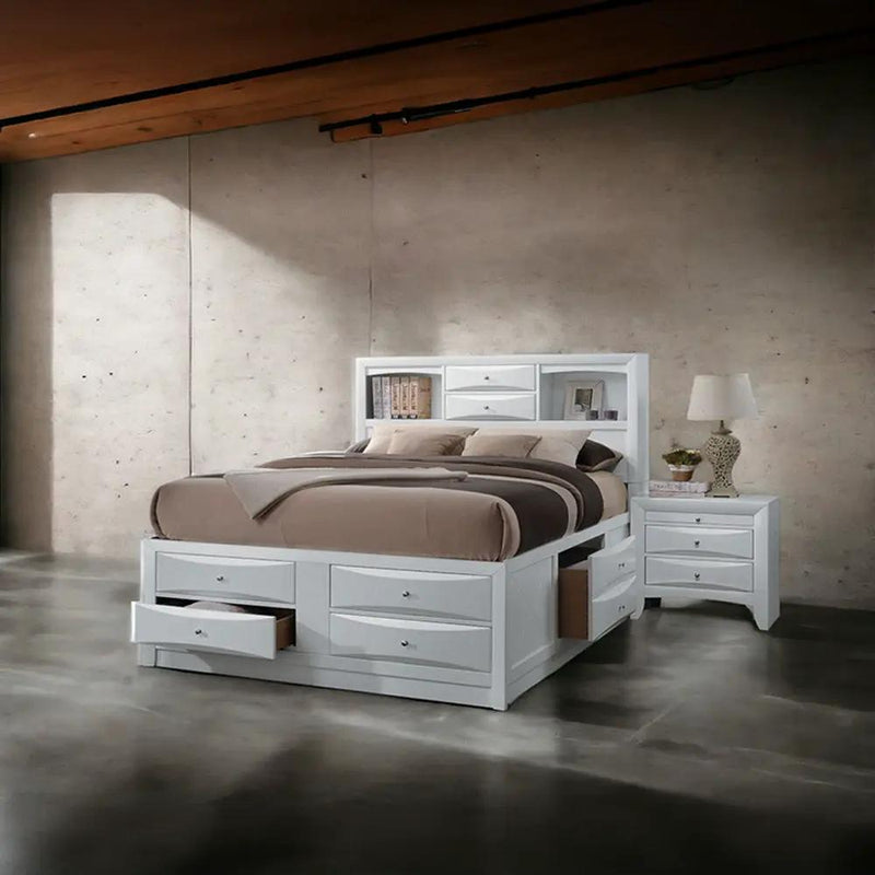 Ireland - Bed w/Storage by Unique Piece Furniture