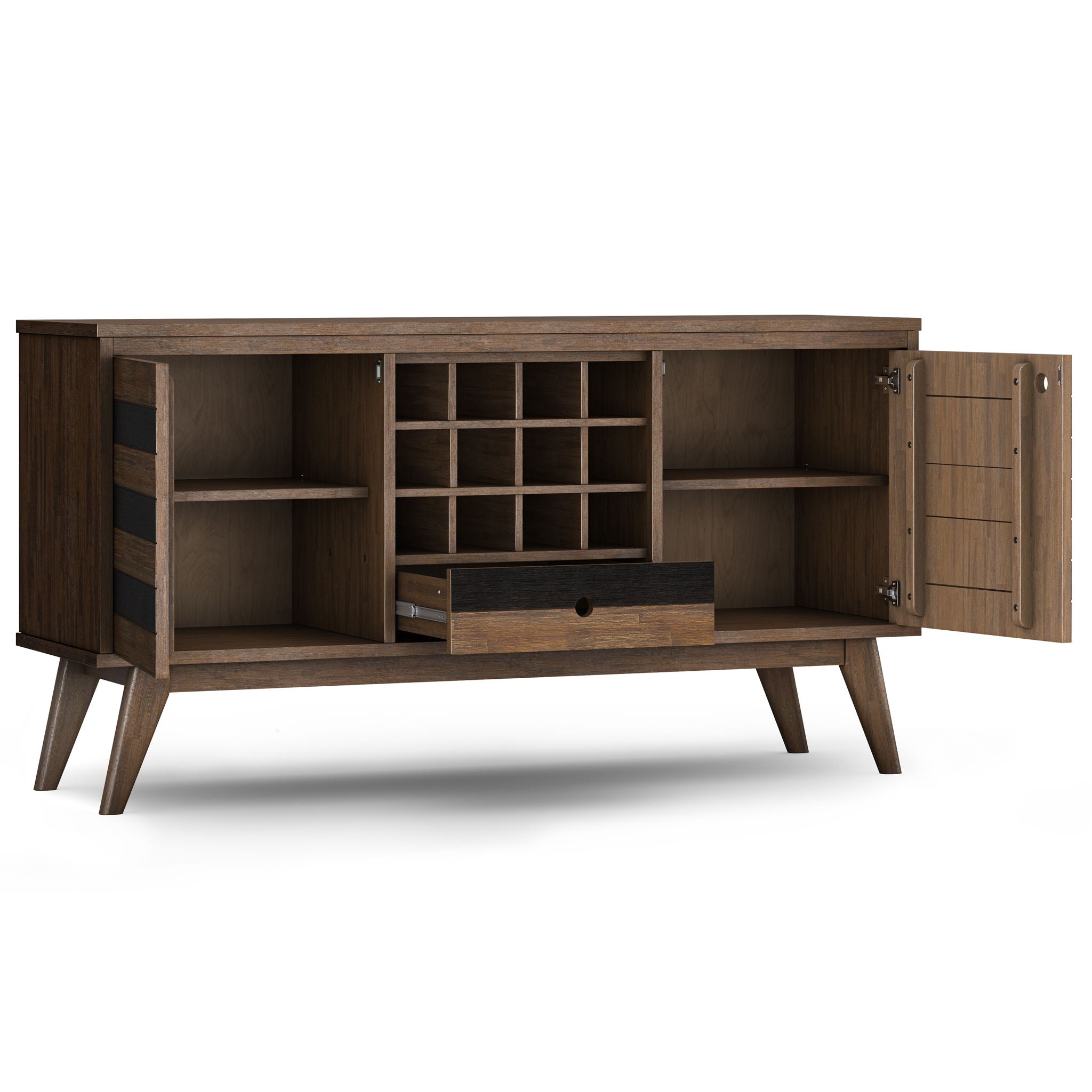 Clarkson - Sideboard With Storage - Brown by HouseOfZazla
