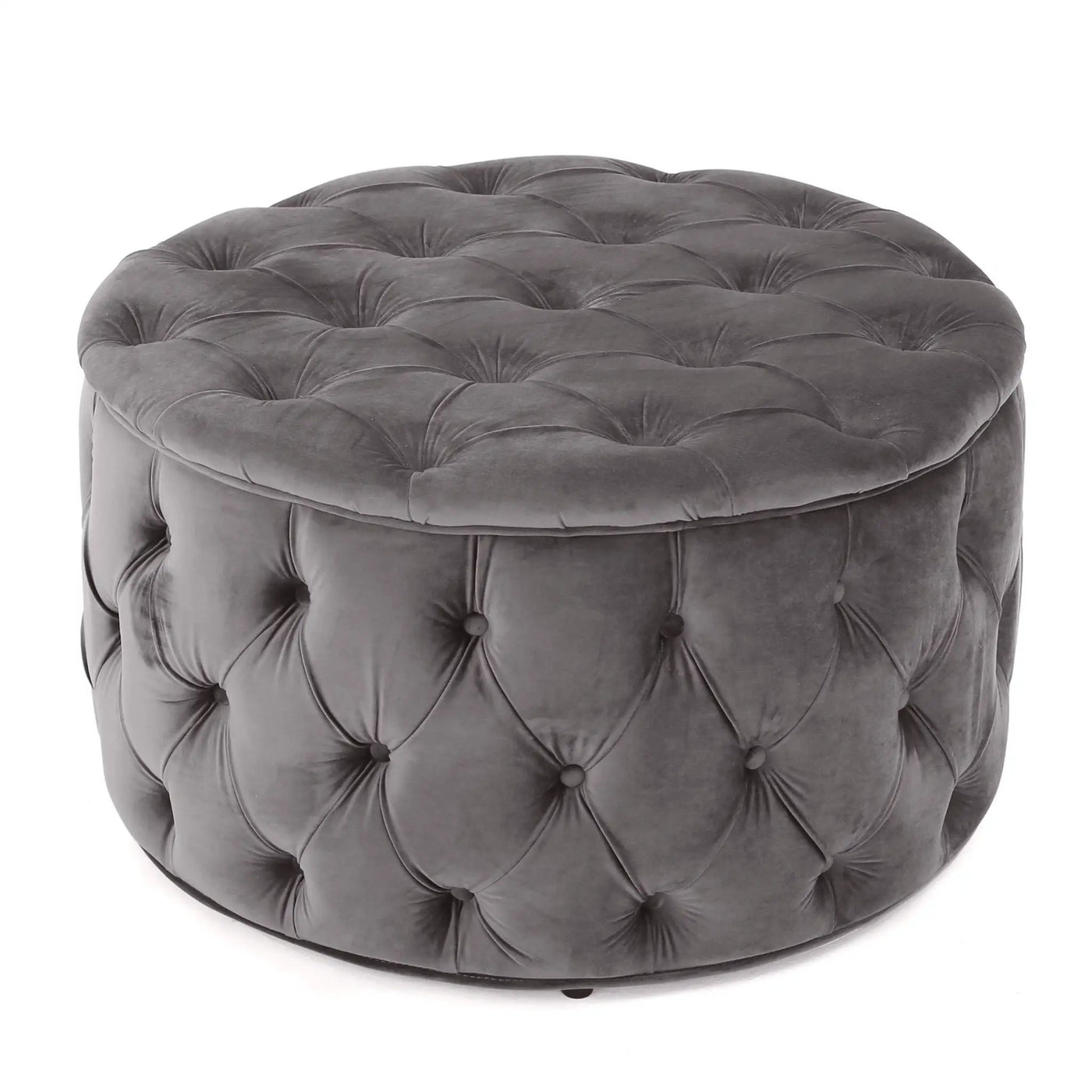 Modern Glam Ottoman Velvet by HouseOfZazla