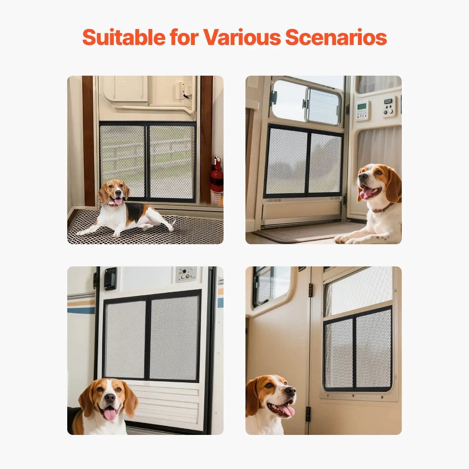 RV Screen Door Protector 24.5 x 20 Inch by HouseOfZazla