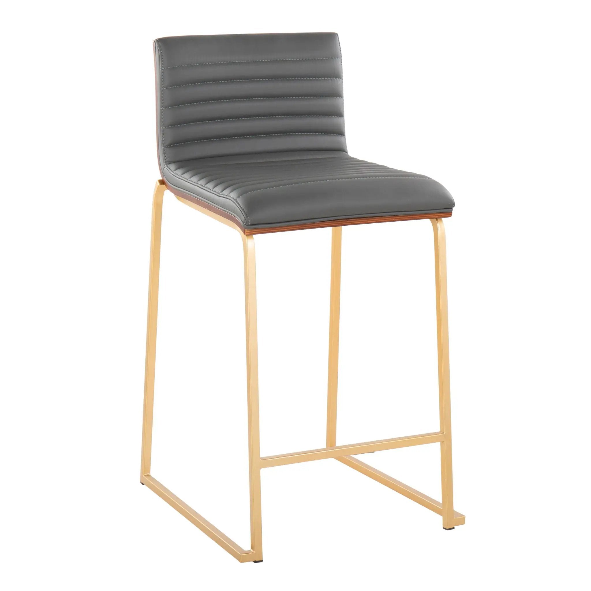 Mason Mara - Contemporary Design Fixed Height Counter Stool (Set of 2) by Unique Piece Furniture