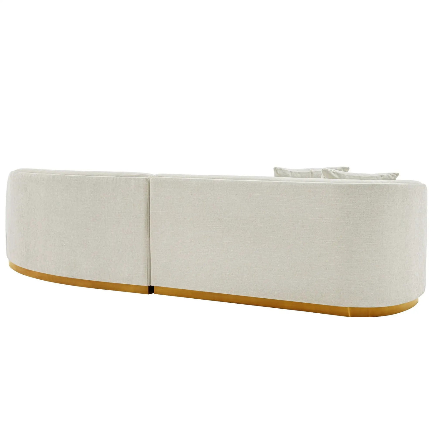 Daria - Sofa Sectional With Pillows, 2 Piece Design by HouseOfZazla