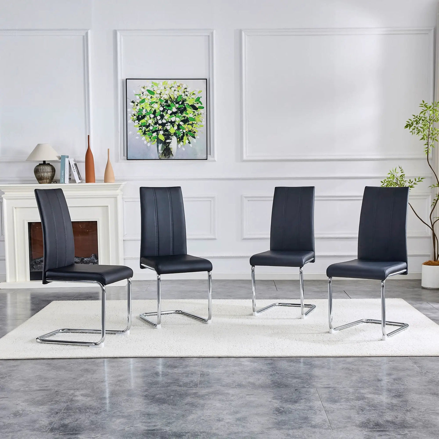 Modern Upholstered Dining Chairs For Dining Room by HouseOfZazla