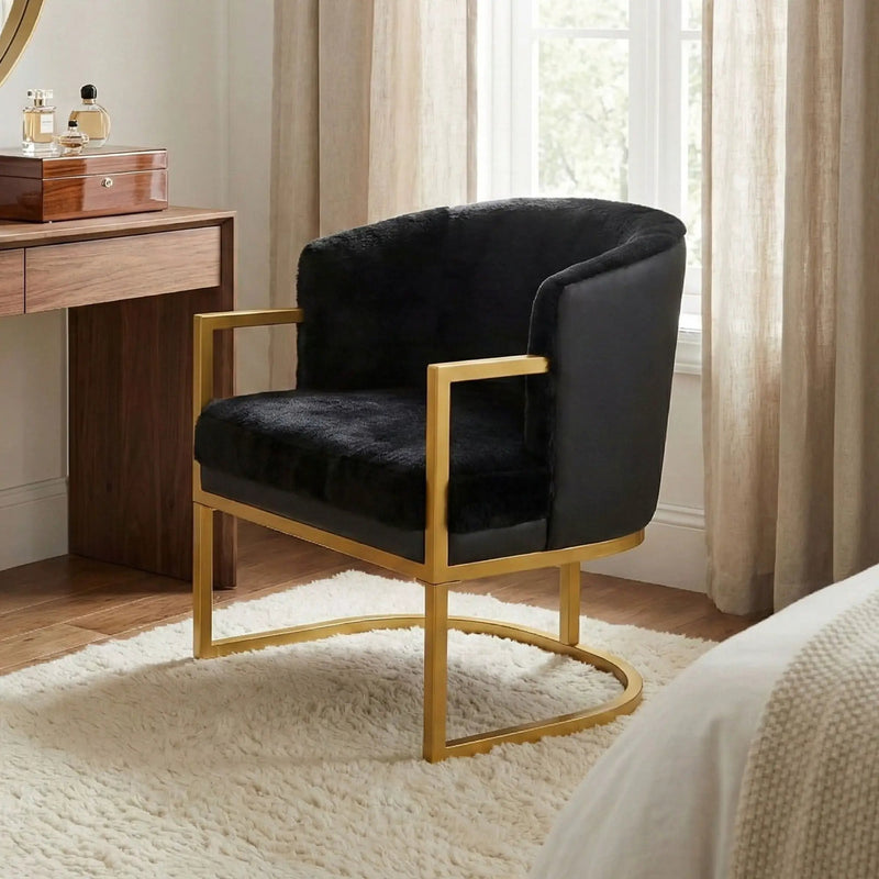 Upholstered Reading Accent Armchair For Living Room by HouseOfZazla