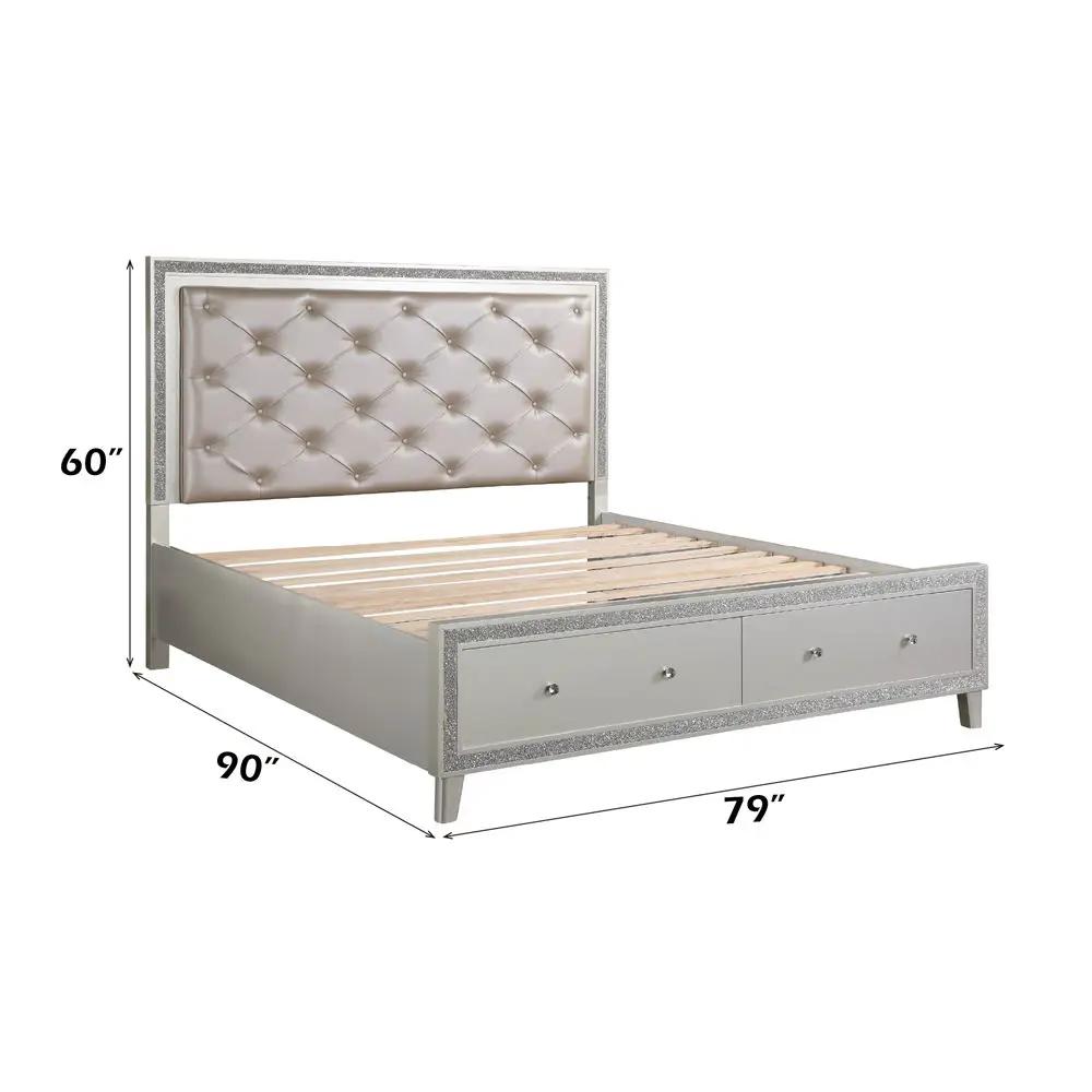 Sliverfluff - Storage Bed by Unique Piece Furniture