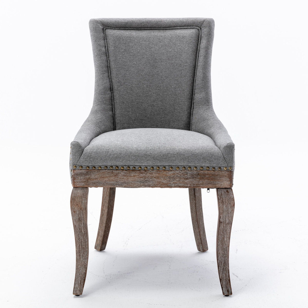 Ultra - Side Dining Chair, Nail Head (Set of 2), photo 5 of 27