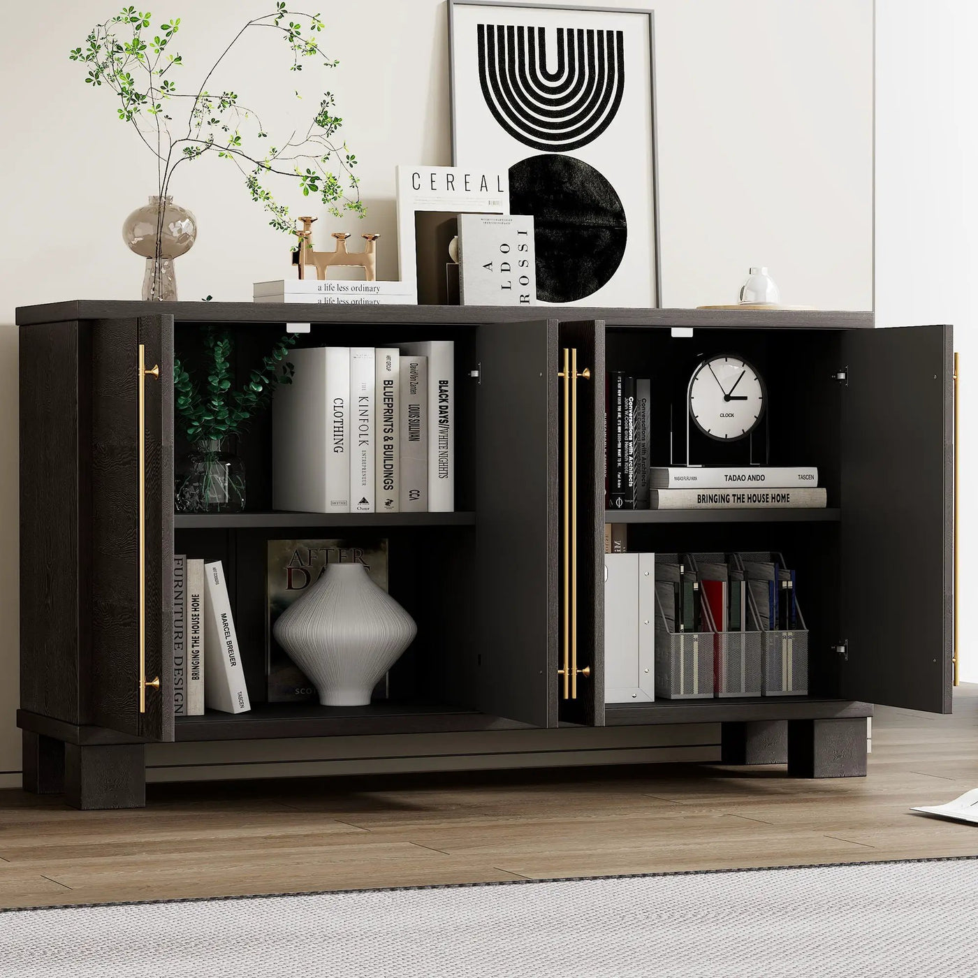 Sideboard With Adjustable Shelves by HouseOfZazla