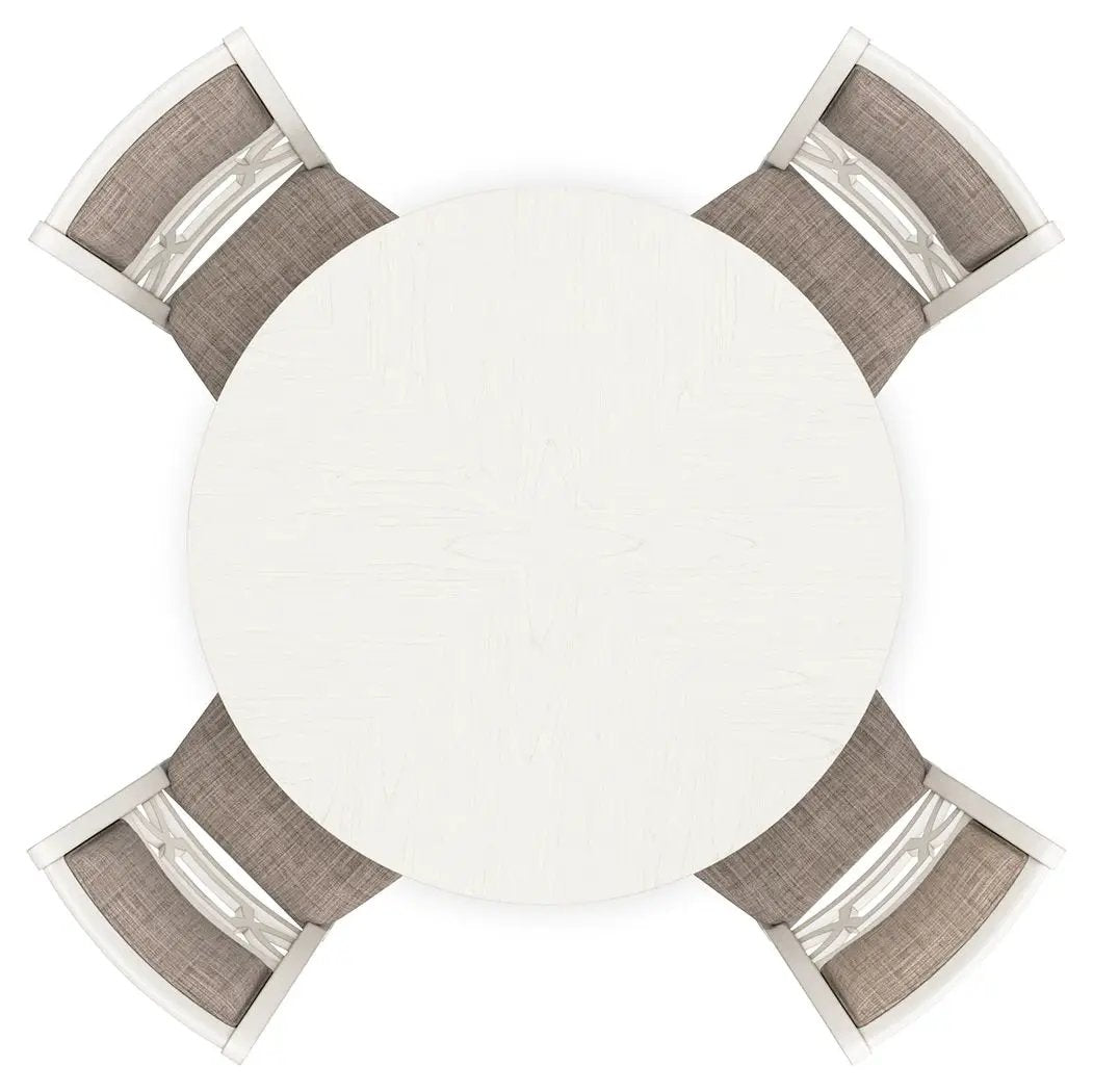 Erinberg - Dining Room Table Set (Set of 5) - Antique White by Unique Piece Furniture