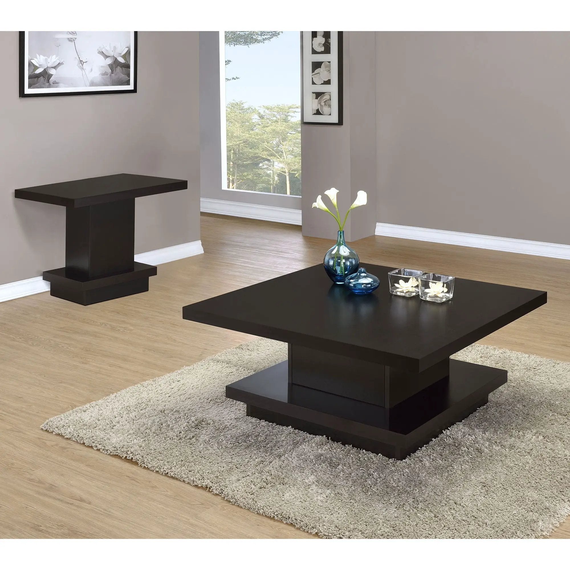 Square Coffee And End Table Set by HouseOfZazla