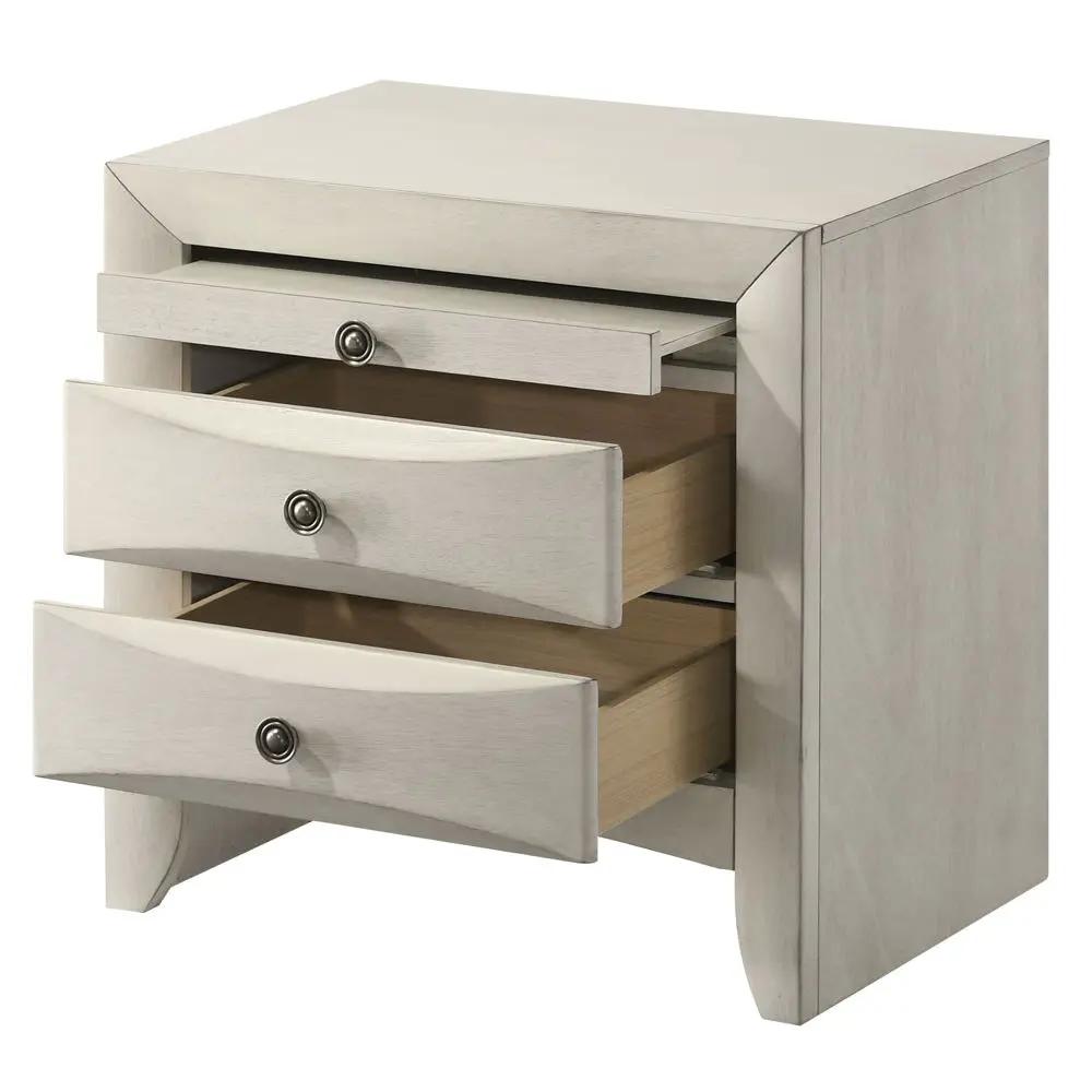 Ramondi - Nightstand - Antique White by Unique Piece Furniture