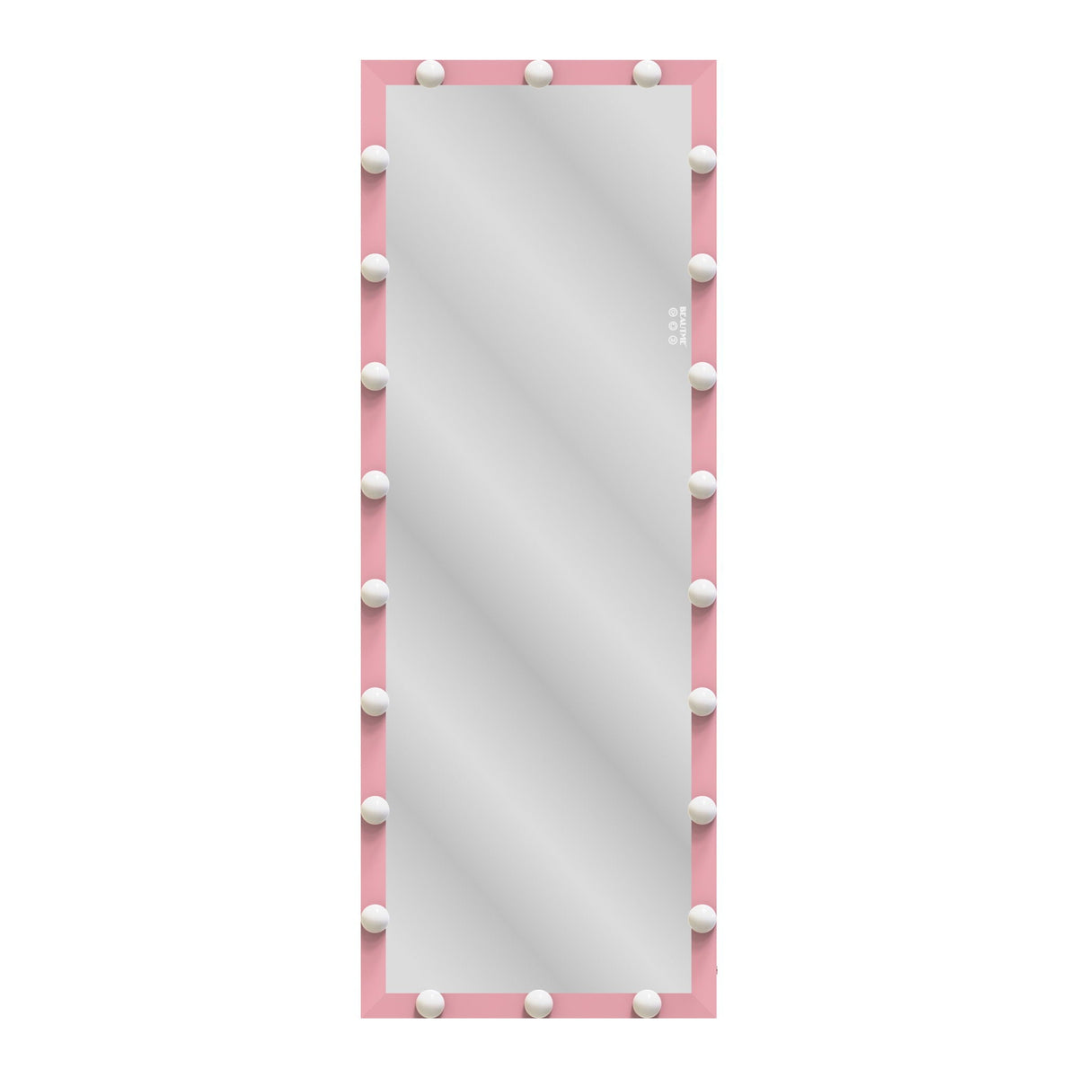 Full Length Mirror with Lights and Touch Control – Pearl Silver, Black, or Pink, photo 4 of 40