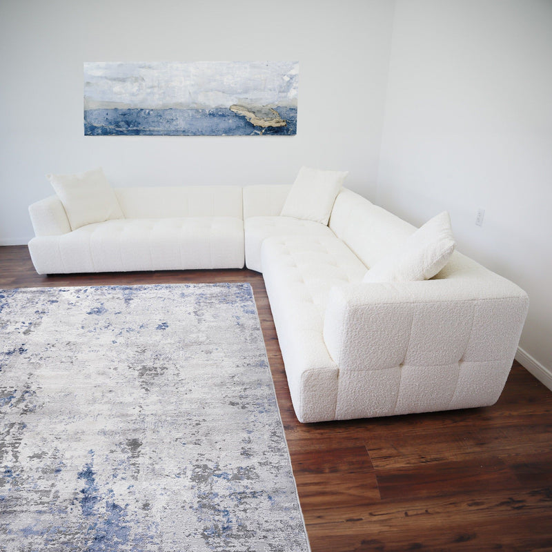 Elegant Upholstery Corner Sofa with Durable Frame - Beige, photo 2 of 12