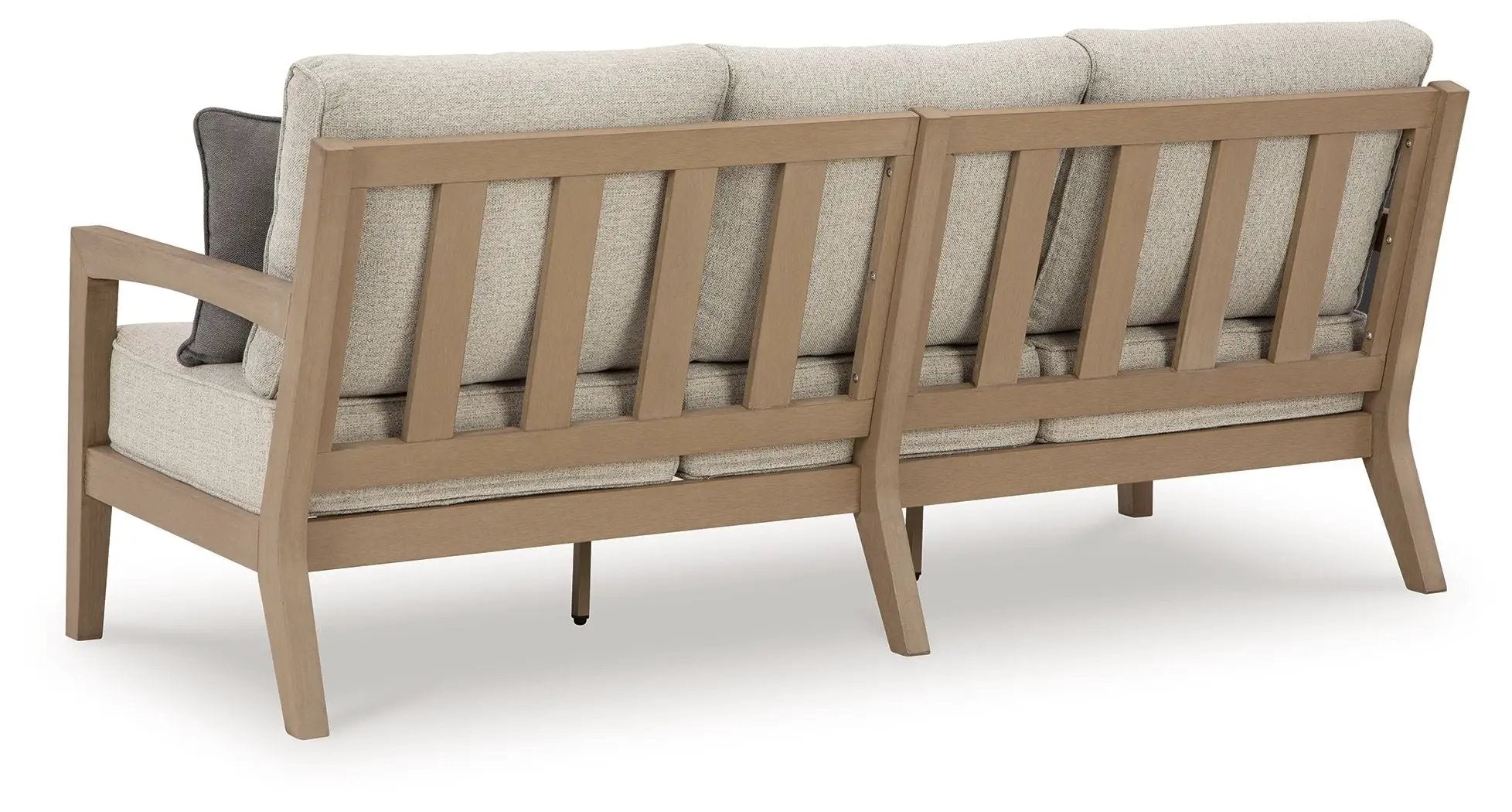 Hallow Creek - Sofa With Cushion - Driftwood by Unique Piece Furniture