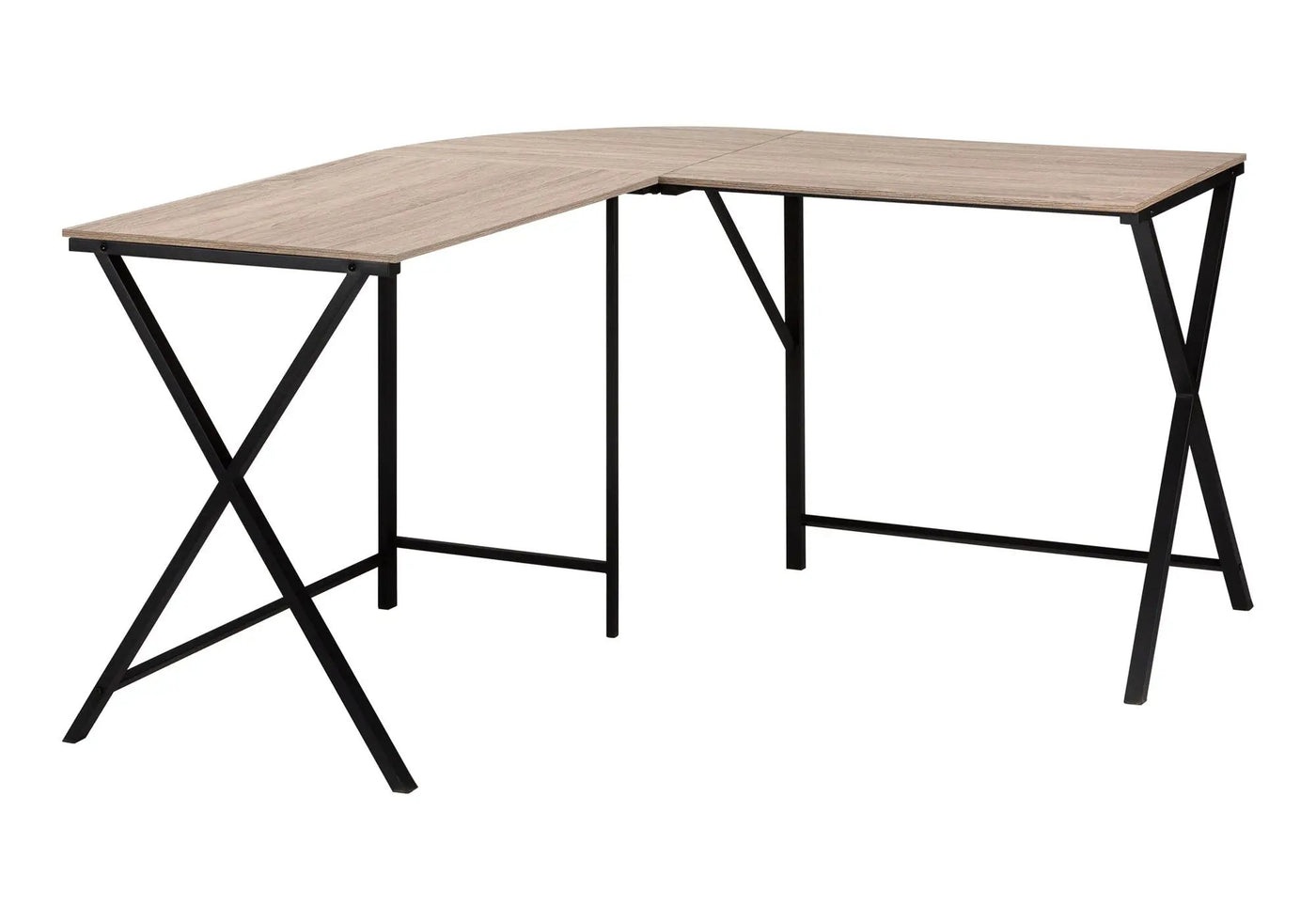 Contemporary L-Shaped Corner Computer Desk by HouseOfZazla