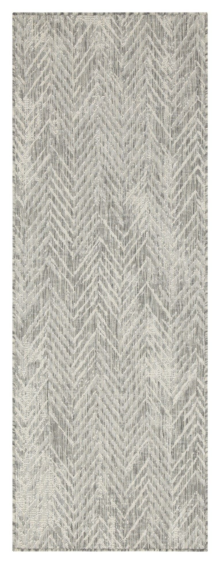 Sunshine - 5'3" X 7'3" Indoor, Outdoor Area Rug - Silver by HouseOfZazla