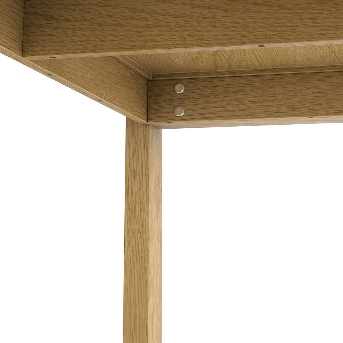 Handcrafted Dining Table with Solid Wood Veneer - Dark or Light Brown, photo 7 of 40