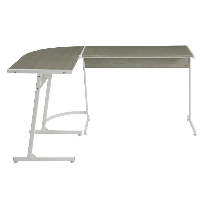 Carver - Computer Desk - Gray & White by Unique Piece Furniture