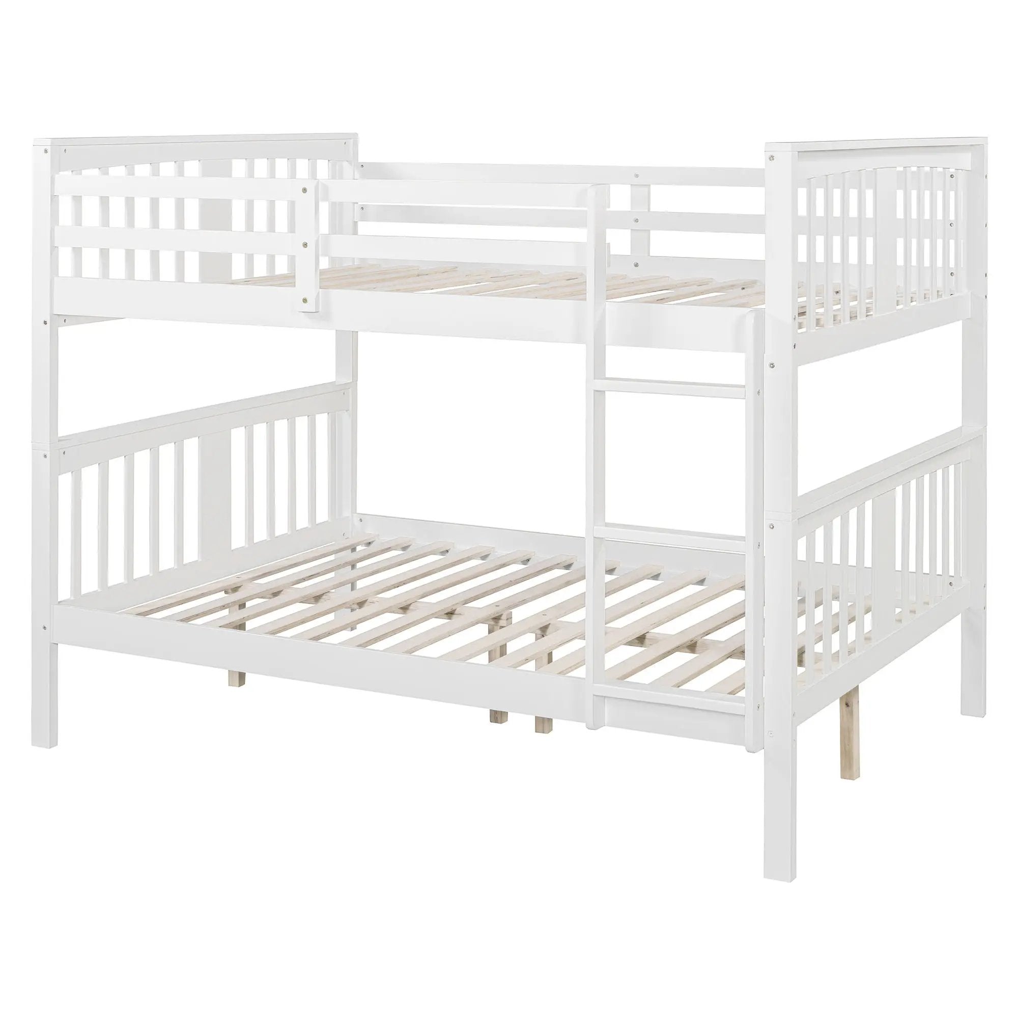 Bunk Bed With Ladder For Bedroom