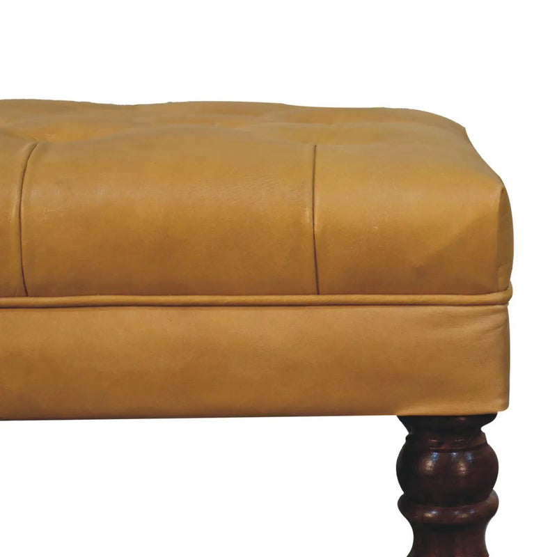 Buffalo - Ottoman With Castor Legs by Unique Piece Furniture