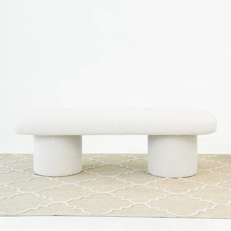 Randolph - Bench - Ivory by HouseOfZazla