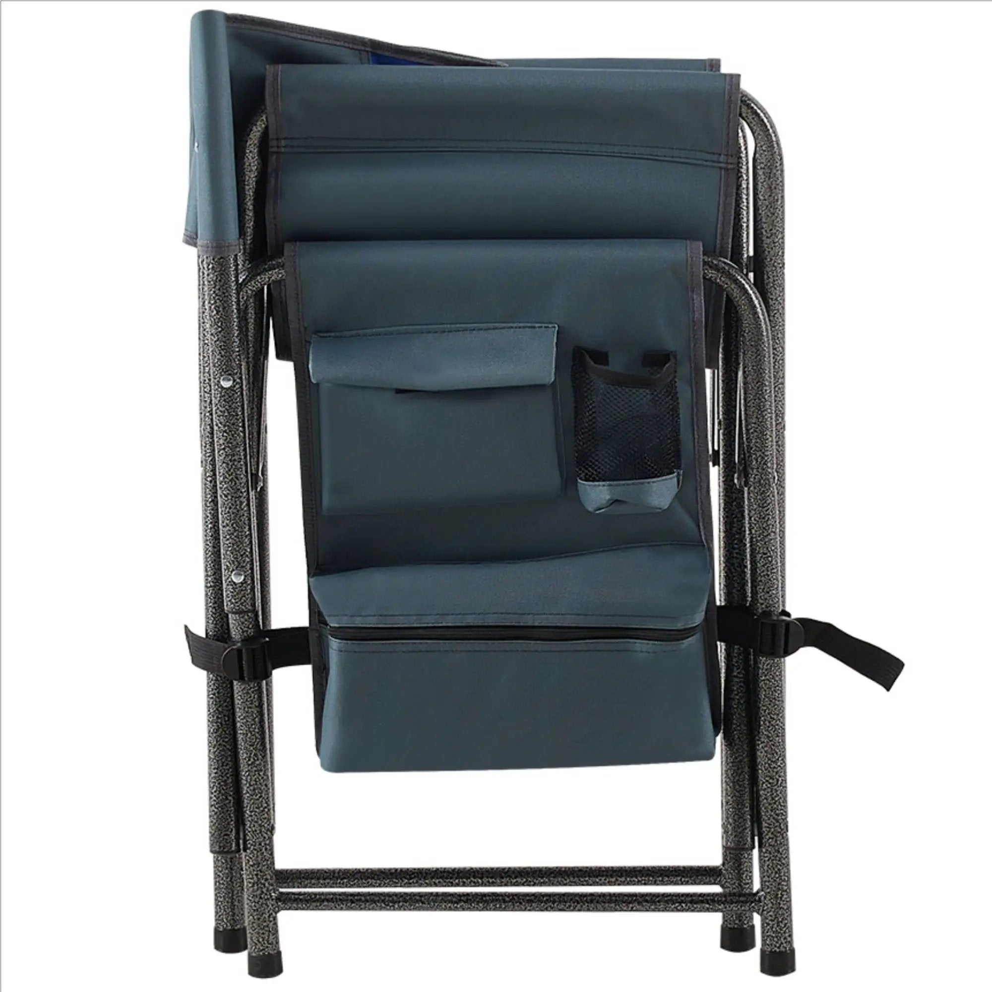 Padded Folding Outdoor Chair With Storage Pockets, Lightweight Oversized Directors Chair For Indoor, Outdoor Camping, Picnics And Fishing by HouseOfZazla