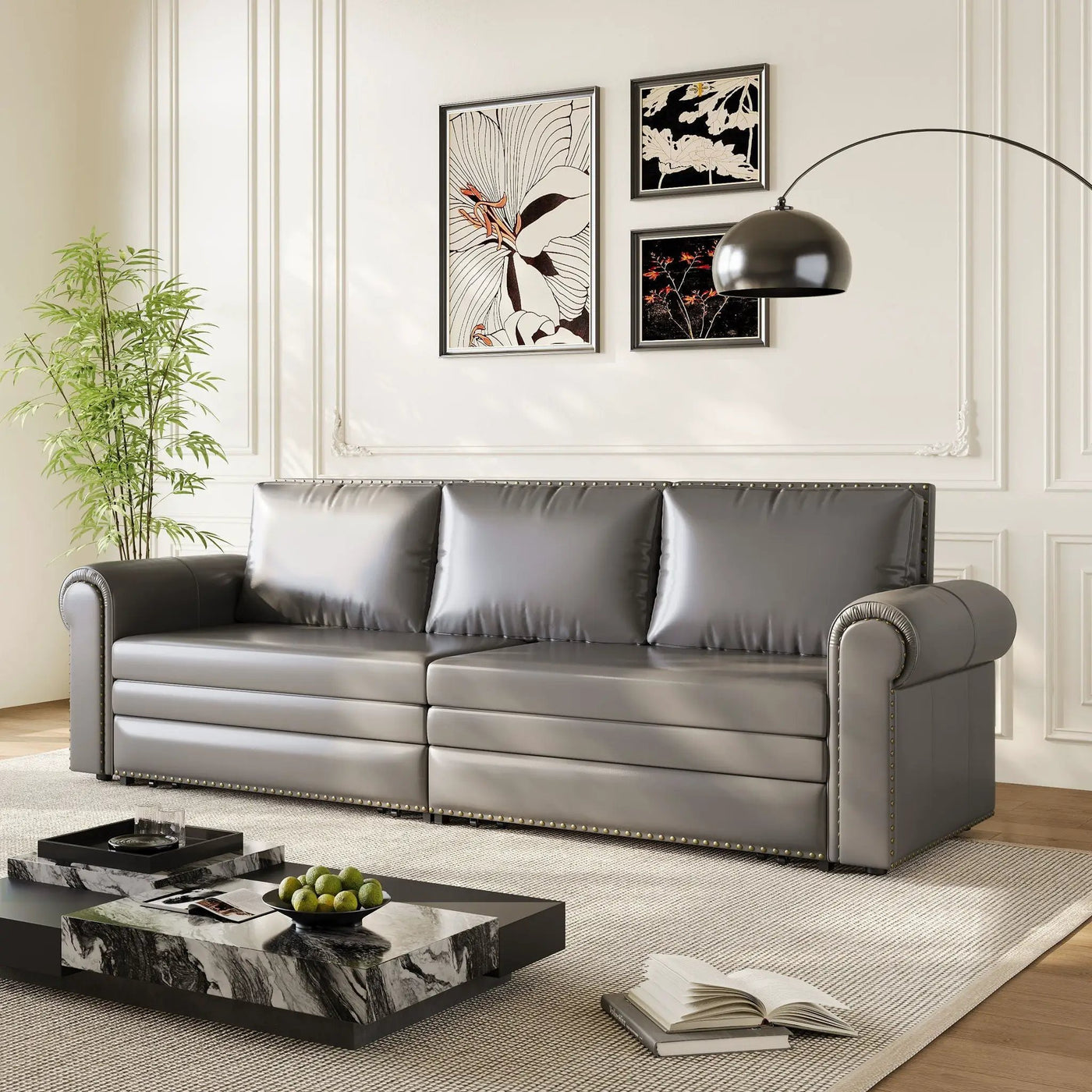 Chesterfield Sofa & Pull Out Bed by HouseOfZazla