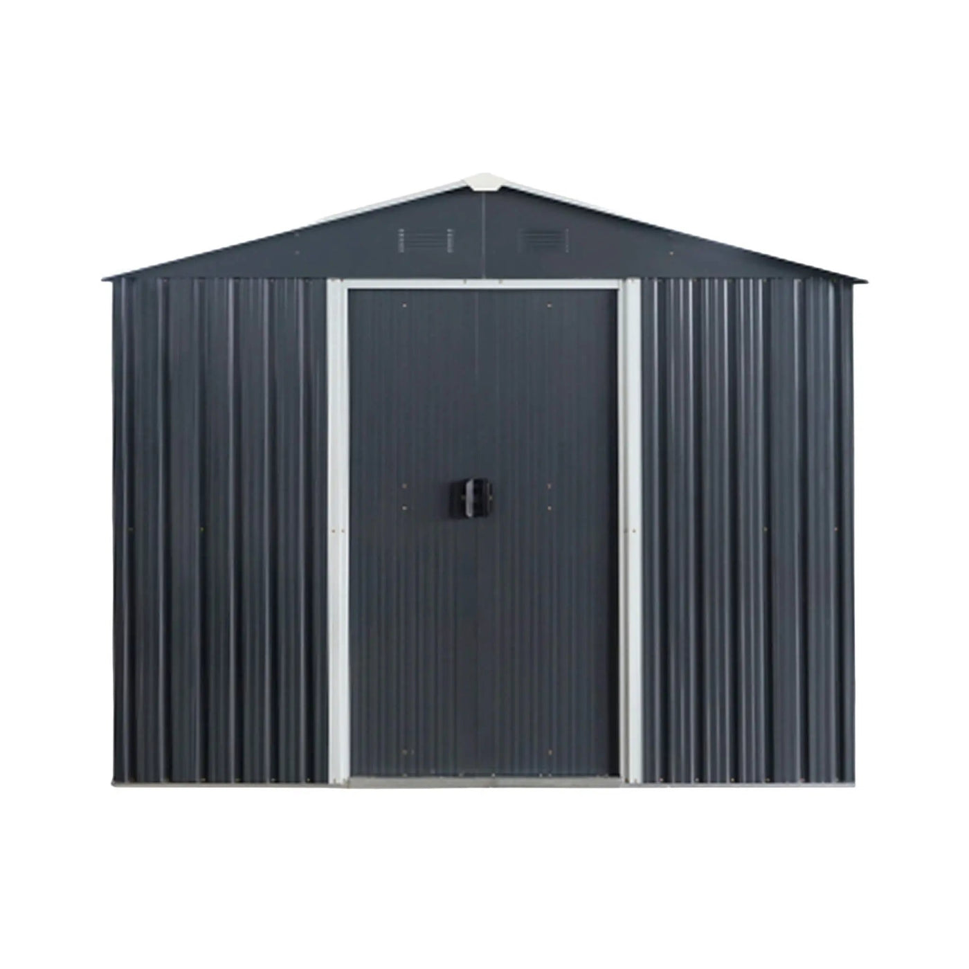 [06X08FT] Premium Outdoor Metal Storage Shed With Metal Floor Frame (SAK95204) by SAKSBY WHOLESALE
