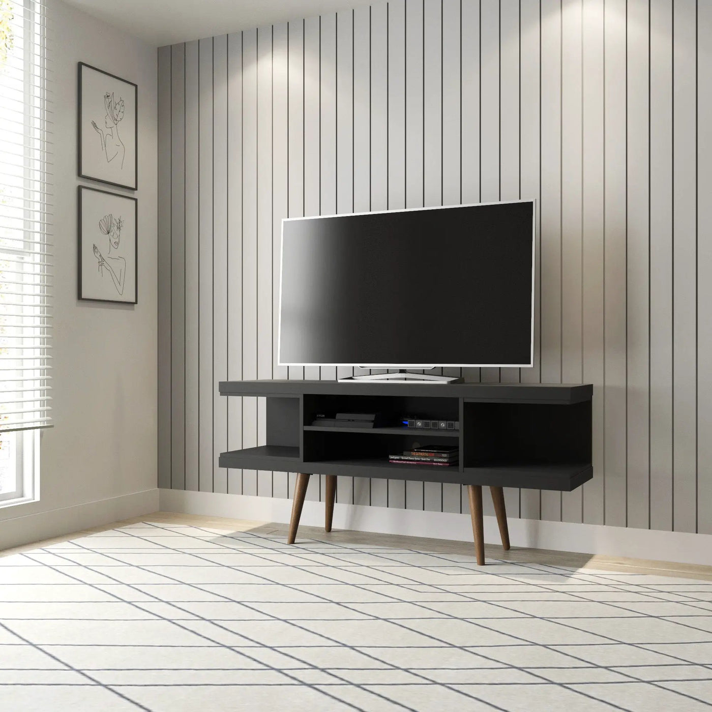 Utopia - TV Stand With Ample Storage by HouseOfZazla