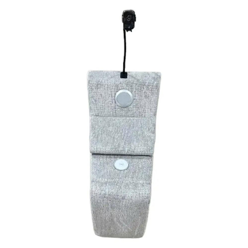 Fullar - Modular Console With Wireless Charger - Light Gary Chenille by Unique Piece Furniture