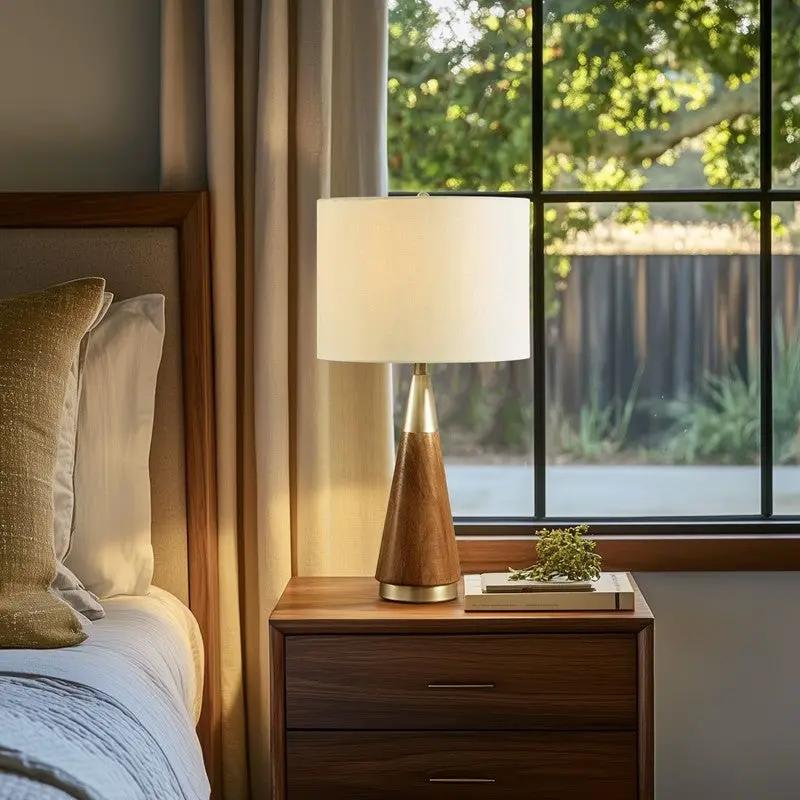 Triangular Table Lamp by HouseOfZazla
