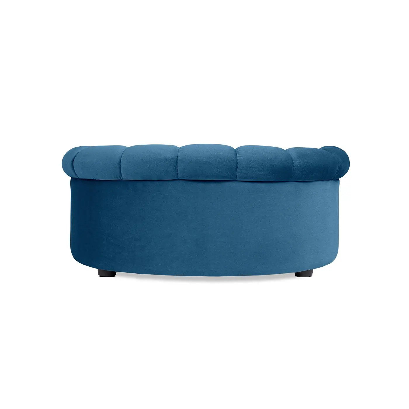 Halle 35.5" Rolled Arm Channel-Tufted Dog Sofa Bed, Medium, Satin by HouseOfZazla