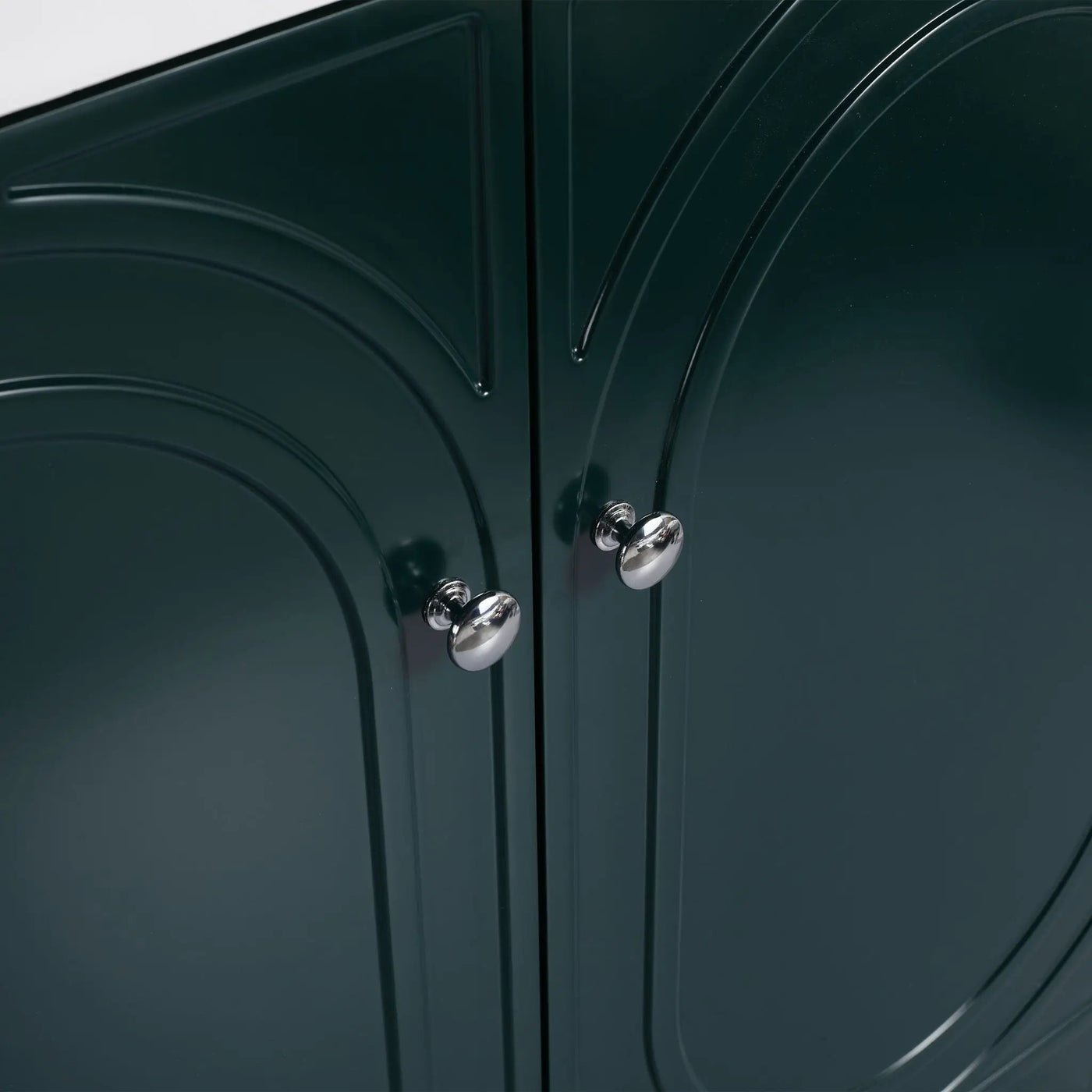 Modern Freestanding Bathroom Vanity With Soft Close Cabinet Doors by HouseOfZazla