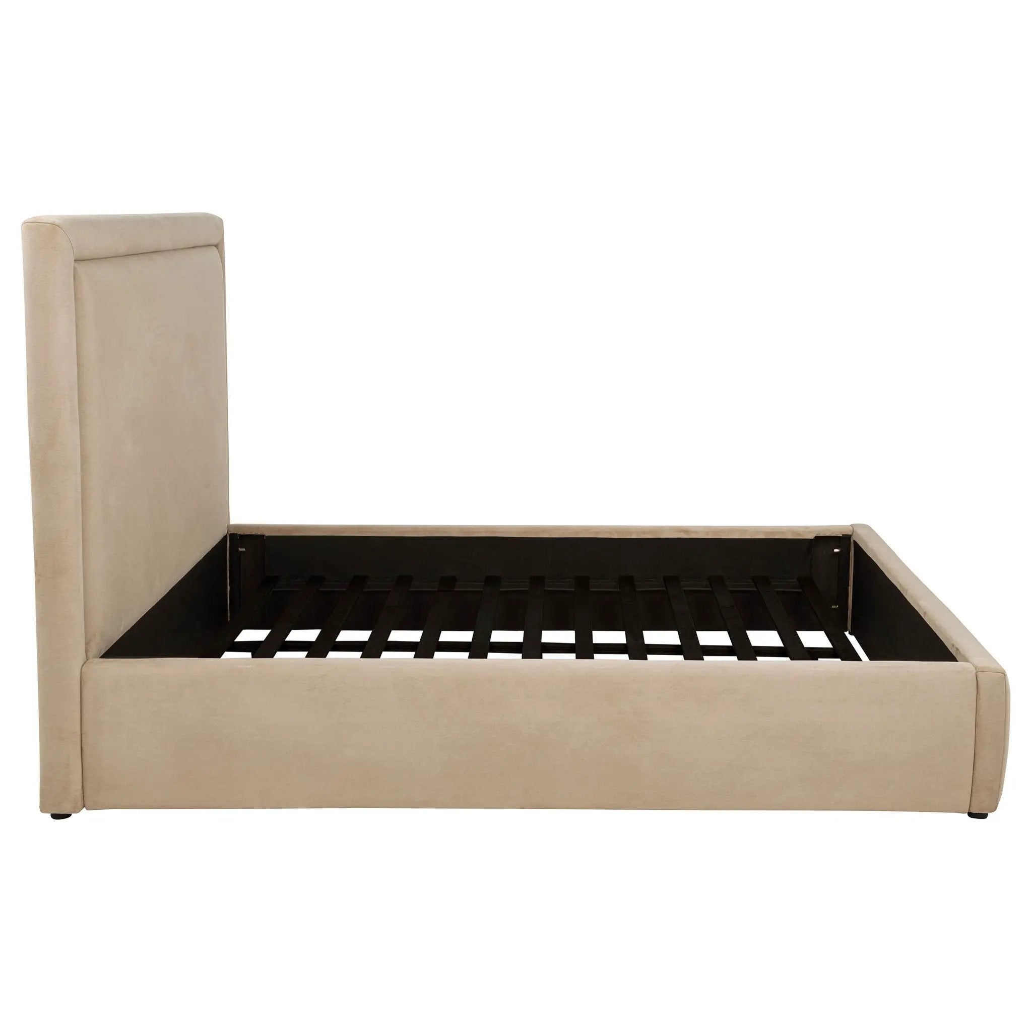 Lawson 54-inch Upholstered Queen Platform Bed Light Saddle by Unique Piece Furniture