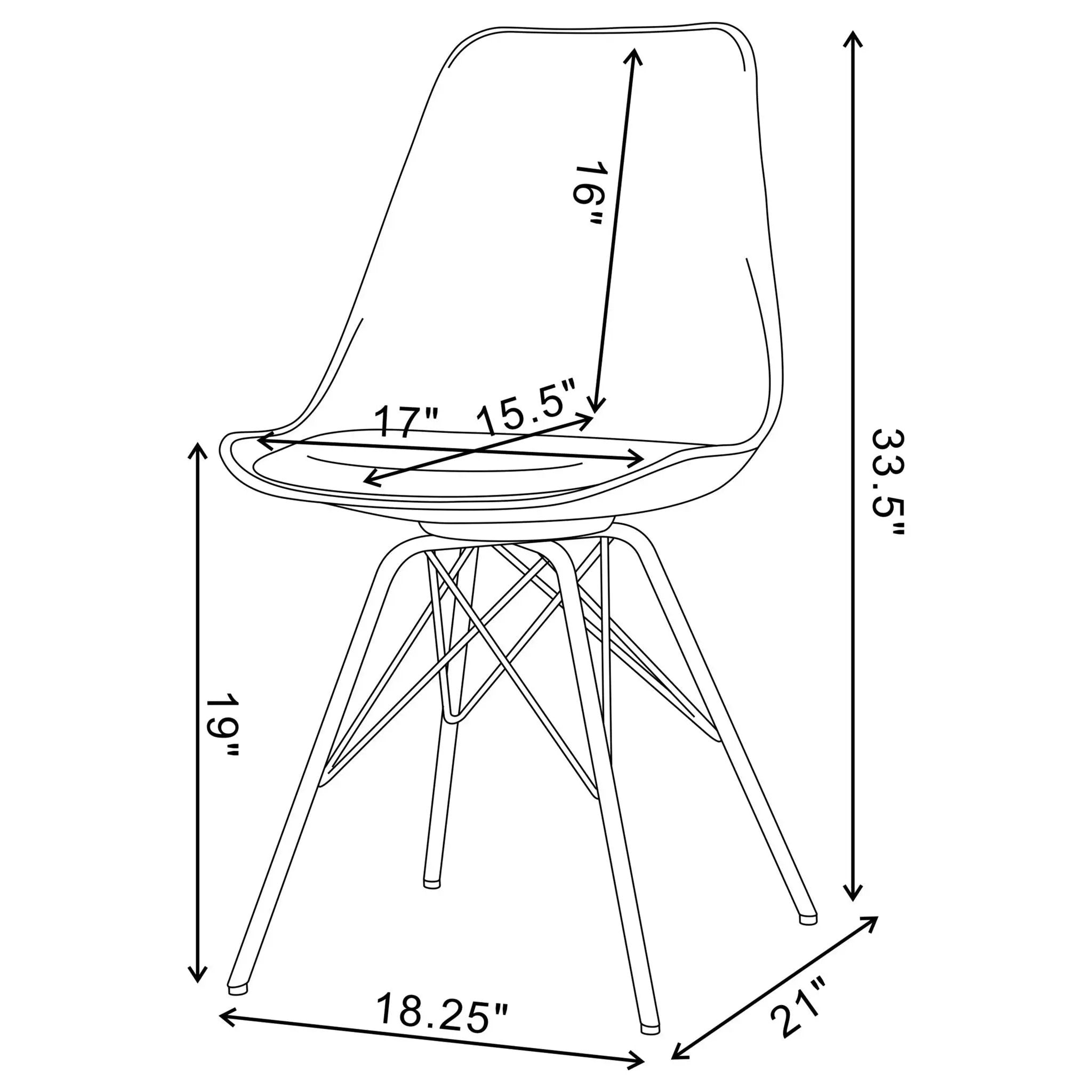 Marli - Dining Side Chair (Set of 2) - White by HouseOfZazla
