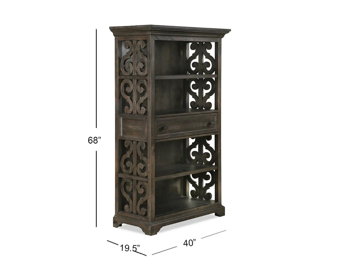 Bellamy - Bookcase - Peppercorn, photo 2 of 5