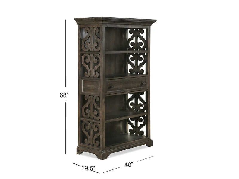 Bellamy - Bookcase - Peppercorn, photo 2 of 5