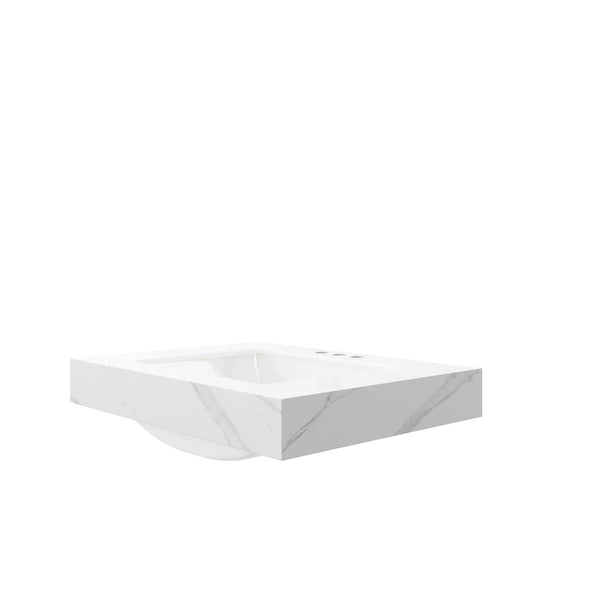 30" MURI Carrara Bathroom Vanity, photo 2 of 7