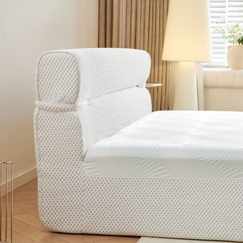 Mattress & Bed Frame With Cool, Pressure Relief, Motion Isolation by HouseOfZazla