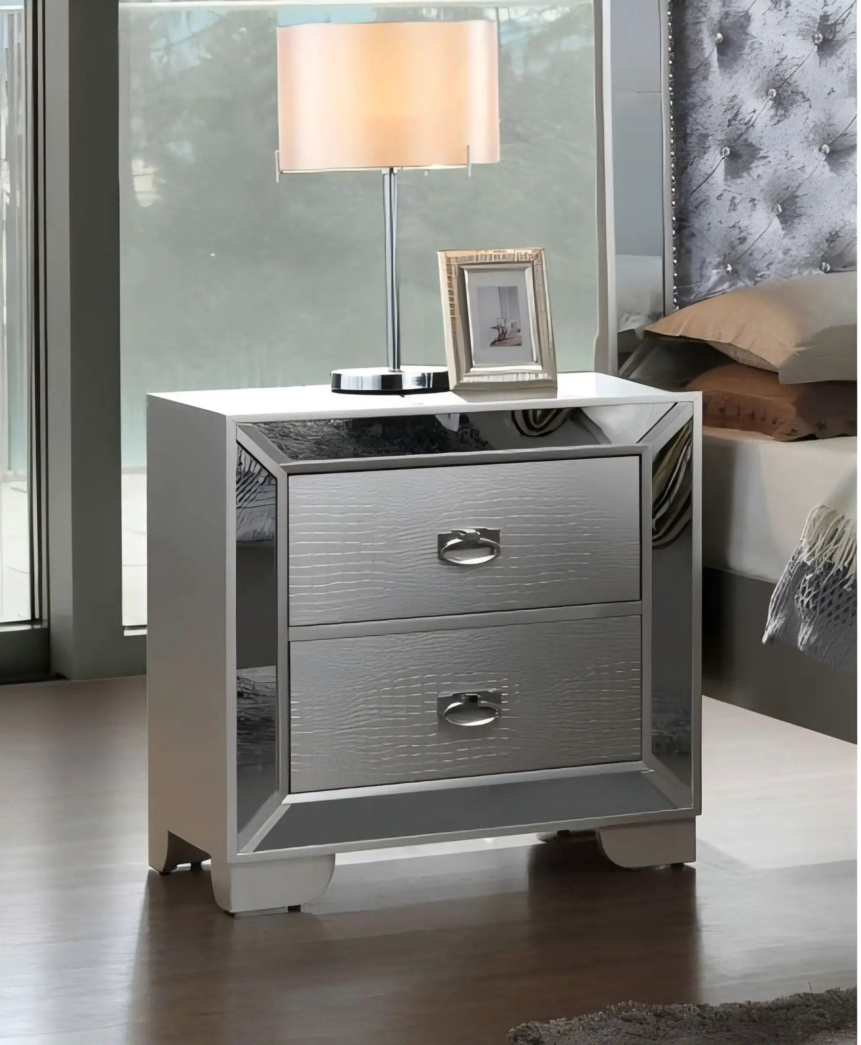 Contemporary Nightstand With Versatility by Unique Piece Furniture
