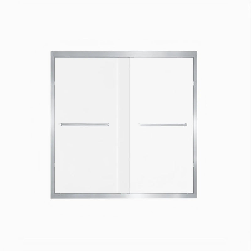 Double Sliding Shower Door With Explosion Proof Film