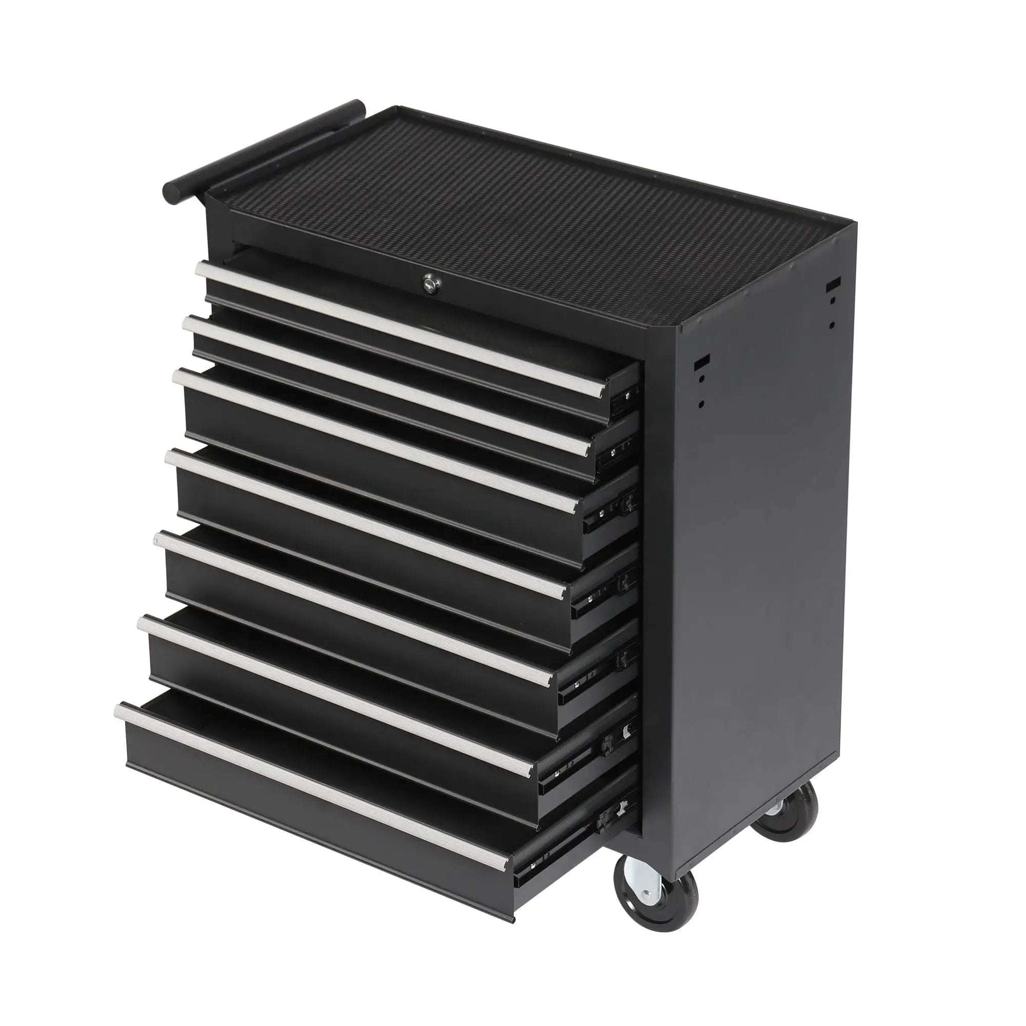 7 Drawer Rolling Tool Chest With Wheels, Multifunctional Tool Box And Storage by HouseOfZazla