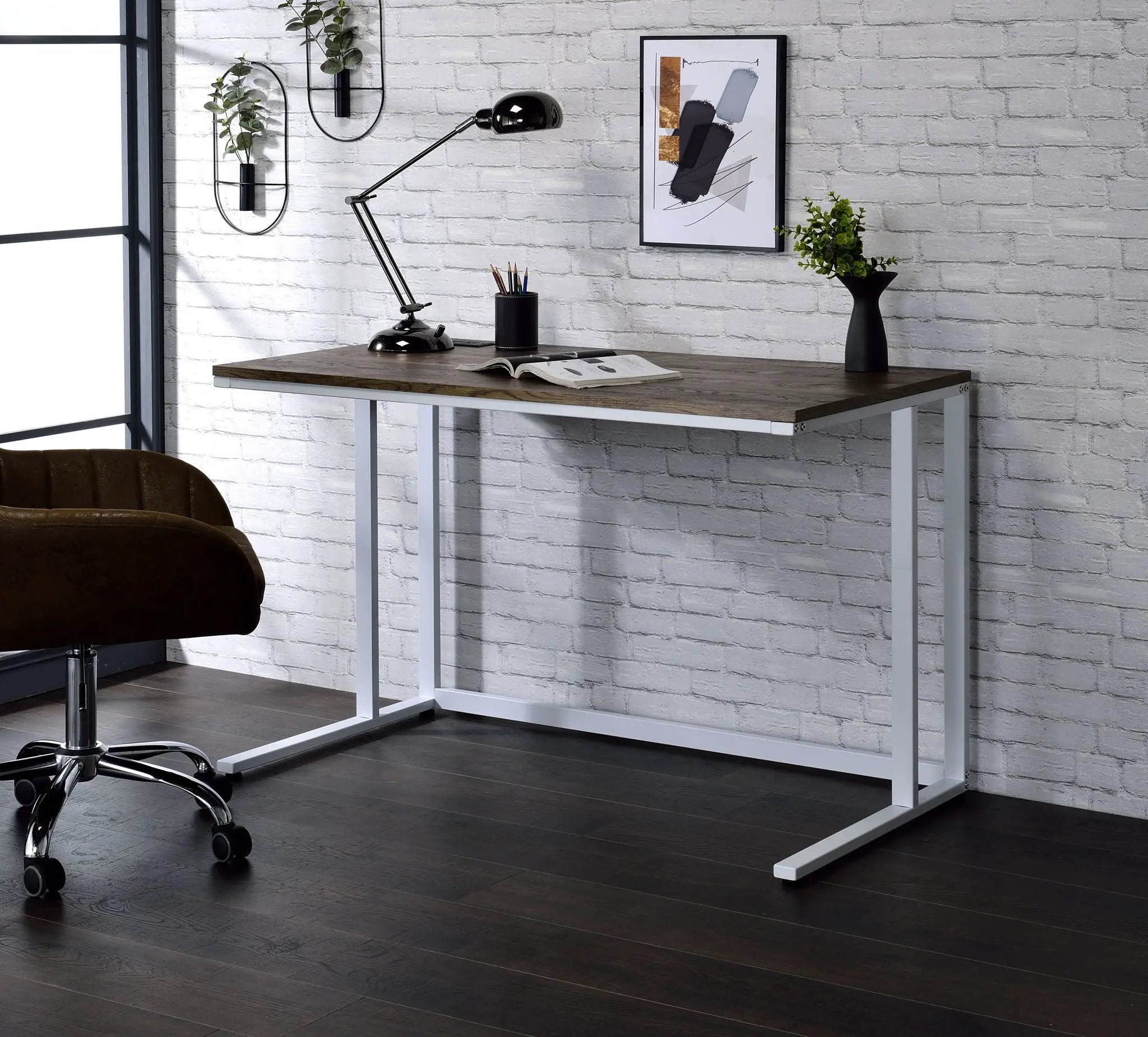 Tyrese Writing Desk With USB by HouseOfZazla
