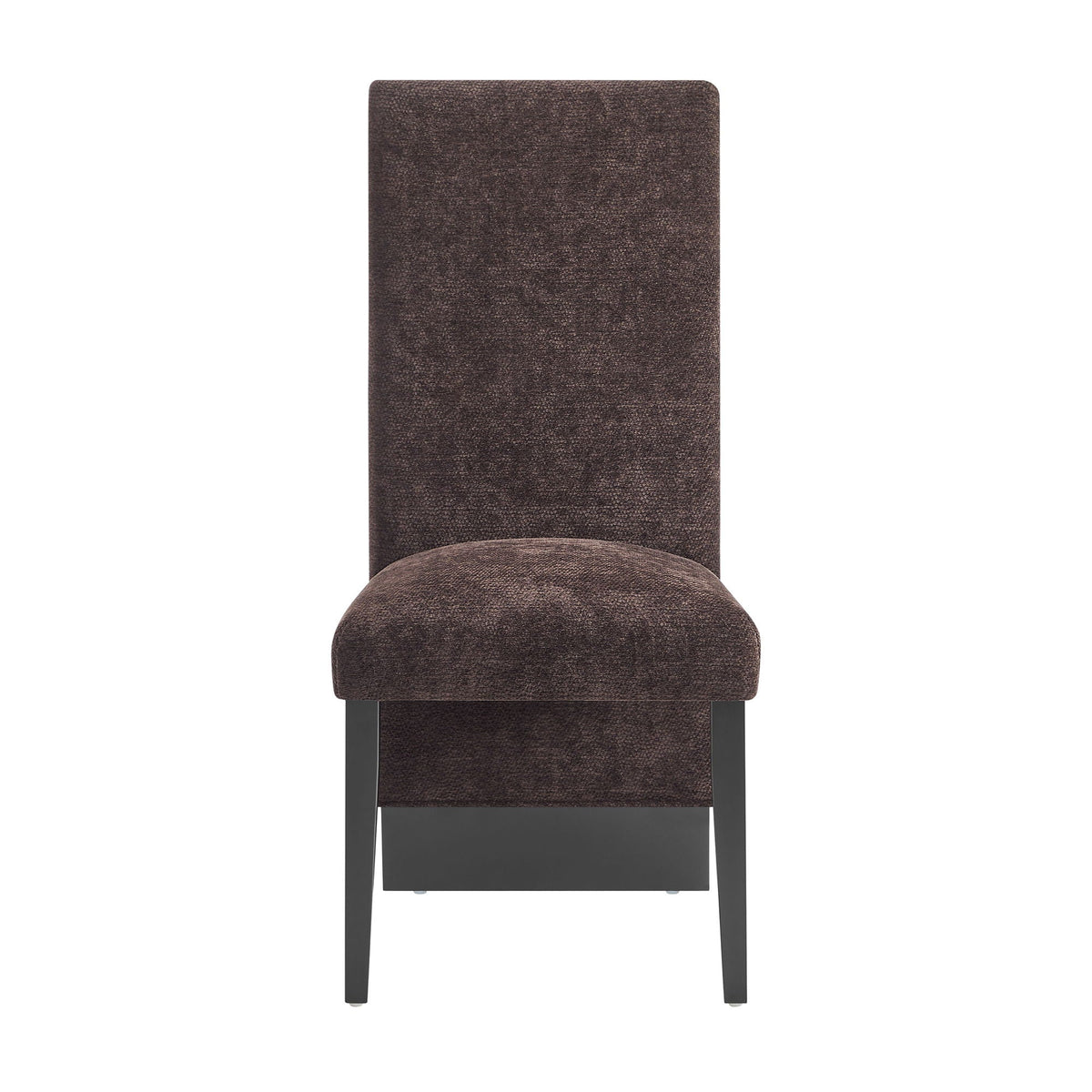 Contemporary Dining Chair Set with Extended Back - Multiple Colors
